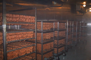 「あらびきウインナー」の製造過程8